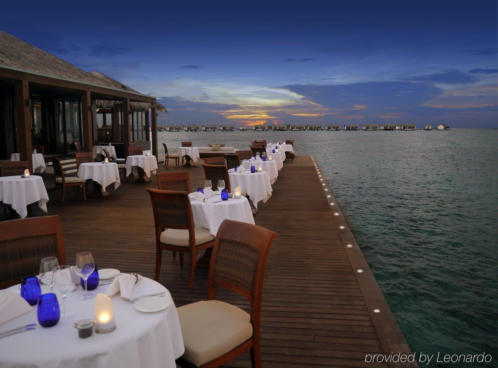The Residence Maldives Dhigurah  Restaurant billede